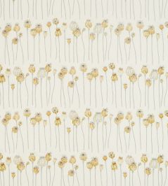 Poppy Pods Fabric by Sanderson Sienna/Dove Poppy Pods Fabric by Sanderson Sienna/Dove