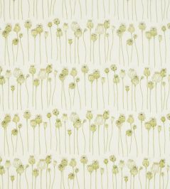 Poppy Pods Fabric by Sanderson Olive/Almond Poppy Pods Fabric by Sanderson Olive/Almond