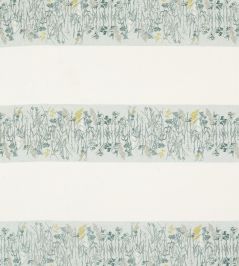 Pressed Flowers Fabric by Sanderson Mist/Linden Pressed Flowers Fabric by Sanderson Mist/Linden