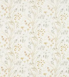 Summer Harvest Fabric by Sanderson Silver/Corn Summer Harvest Fabric by Sanderson Silver/Corn