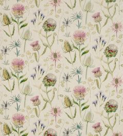 Thistle Garden Fabric by Sanderson Thistle/Fig Thistle Garden Fabric by Sanderson Thistle/Fig