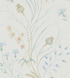 Summer Harvest Wallpaper by Sanderson Cornflower/Wheat Summer Harvest Wallpaper by Sanderson Cornflower/Wheat