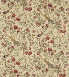 Abbeville Fabric by Sanderson Russet/Sand Abbeville Fabric by Sanderson Russet/Sand