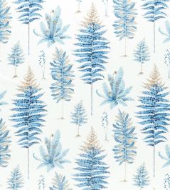 Fernery Fabric by Sanderson China Blue Fernery Fabric by Sanderson China Blue