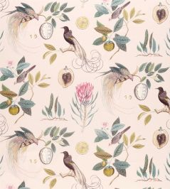 Paradesia Fabric by Sanderson Orchid/Grey Paradesia Fabric by Sanderson Orchid/Grey