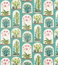 Terrariums Fabric by Sanderson Eucalyptus/Bengal Terrariums Fabric by Sanderson Eucalyptus/Bengal