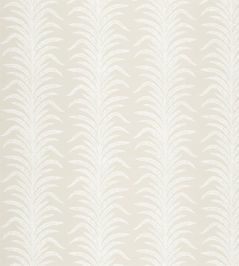 Tree Fern Weave Fabric by Sanderson Orchid White Tree Fern Weave Fabric by Sanderson Orchid White