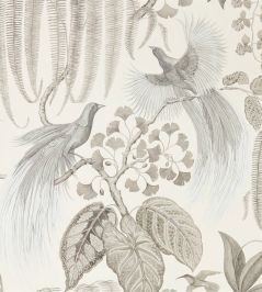 Bird Of Paradise Wallpaper by Sanderson Linen Bird Of Paradise Wallpaper by Sanderson Linen