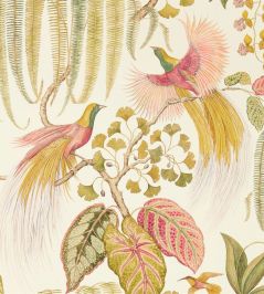 Bird Of Paradise Wallpaper by Sanderson Olive Bird Of Paradise Wallpaper by Sanderson Olive