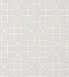 Hampton Trellis Wallpaper by Sanderson Grey Hampton Trellis Wallpaper by Sanderson Grey