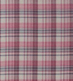 Bryndle Check Fabric by Sanderson Mulberry / Fig Bryndle Check Fabric by Sanderson Mulberry / Fig