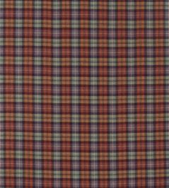 Fenton Check Fabric by Sanderson Check Russet / Amber Fenton Check Fabric by Sanderson Check Russet / Amber