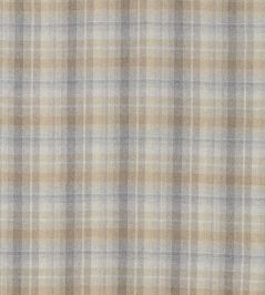 Samphrey Check Fabric by Sanderson Check Silver / Grey Samphrey Check Fabric by Sanderson Check Silver / Grey