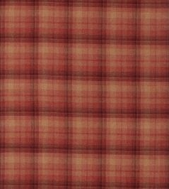 Samphrey Check Fabric by Sanderson Check Russet Samphrey Check Fabric by Sanderson Check Russet