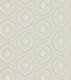Milcombe Wallpaper by Sanderson Silver Milcombe Wallpaper by Sanderson Silver