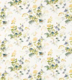 Honey Flowers Fabric by Sanderson Anise/Slate Honey Flowers Fabric by Sanderson Anise/Slate