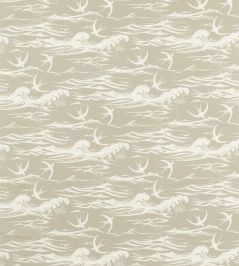 Swallows At Sea Fabric by Sanderson Linen Swallows At Sea Fabric by Sanderson Linen