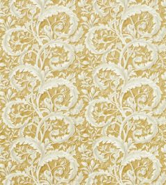 Tilia Lime Fabric by Sanderson Gold Tilia Lime Fabric by Sanderson Gold