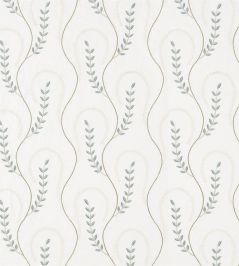 Chamomile Trail Fabric by Sanderson Teal / Green Chamomile Trail Fabric by Sanderson Teal / Green
