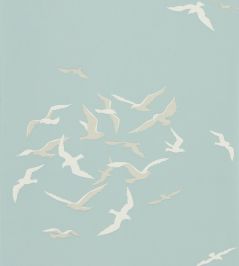 Larina Wallpaper by Sanderson Sky Larina Wallpaper by Sanderson Sky