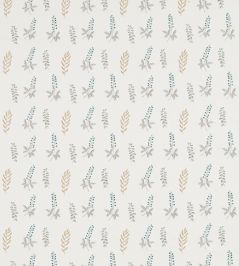Bilberry Fabric by Sanderson Dijon/Teal Bilberry Fabric by Sanderson Dijon/Teal