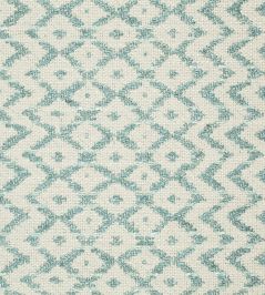 Cheslyn Fabric by Sanderson Teal/Cream Cheslyn Fabric by Sanderson Teal/Cream