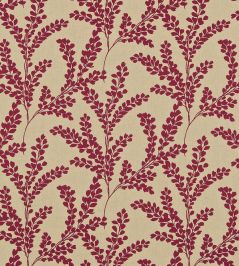 Clovelly Fabric by Sanderson Claret Clovelly Fabric by Sanderson Claret