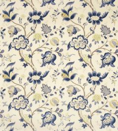 Roslyn Fabric by Sanderson Indigo/Gold Roslyn Fabric by Sanderson Indigo/Gold