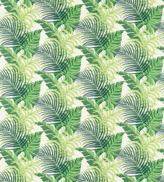 Manila Fabric by Sanderson Green/Ivory Manila Fabric by Sanderson Green/Ivory