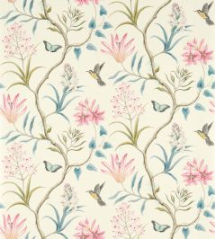 Clementine Wallpaper by Sanderson Dusky Pink Clementine Wallpaper by Sanderson Dusky Pink