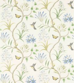 Clementine Wallpaper by Sanderson Delft Blue Clementine Wallpaper by Sanderson Delft Blue