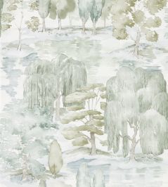 Waterperry Wallpaper by Sanderson Willow/Olive Waterperry Wallpaper by Sanderson Willow/Olive