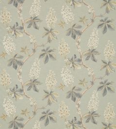 Chestnut Tree Fabric by Sanderson Grey Blue/Sage Chestnut Tree Fabric by Sanderson Grey Blue/Sage