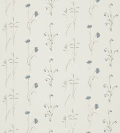 Meadow Grasses Fabric by Sanderson Cobalt/Chalk Meadow Grasses Fabric by Sanderson Cobalt/Chalk