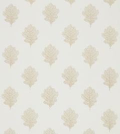 Oak Filigree Fabric by Sanderson Milk Oak Filigree Fabric by Sanderson Milk
