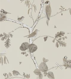 Woodland Chorus Wallpaper by Sanderson Sepia/Neutral Woodland Chorus Wallpaper by Sanderson Sepia/Neutral