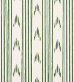 Santa Barbara Ikat Wallpaper by Schumacher Leaf Green Santa Barbara Ikat Wallpaper by Schumacher Leaf Green