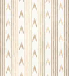 Santa Barbara Ikat Wallpaper by Schumacher Neutral Santa Barbara Ikat Wallpaper by Schumacher Neutral