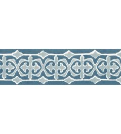 Santa Clara Tile Border Wallpaper by DADO Blue Santa Clara Tile Border Wallpaper by DADO Blue