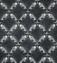 Santorini Wallpaper by Thibaut Black Santorini Wallpaper by Thibaut Black