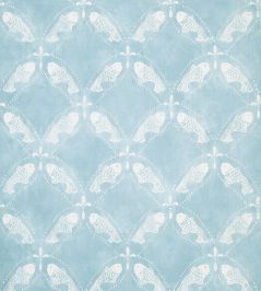 Santorini Wallpaper by Thibaut Light Blue Santorini Wallpaper by Thibaut Light Blue