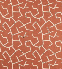 Saraceno Fabric by Harlequin Rust Saraceno Fabric by Harlequin Rust