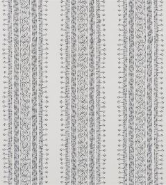 Sashiko Fabric by William Yeoward Slate Sashiko Fabric by William Yeoward Slate
