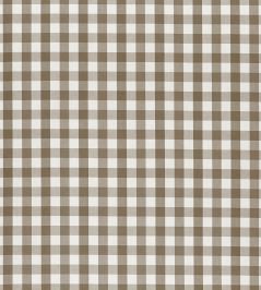 Saybrook Check Fabric by Anna French Brown Saybrook Check Fabric by Anna French Brown