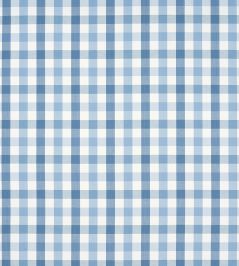 Saybrook Check Fabric by Anna French Light Blue Saybrook Check Fabric by Anna French Light Blue