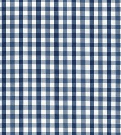 Saybrook Check Fabric by Anna French Navy Saybrook Check Fabric by Anna French Navy