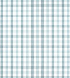 Saybrook Check Fabric by Anna French Spa Blue Saybrook Check Fabric by Anna French Spa Blue