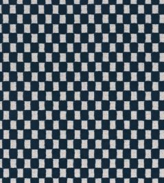 Scacchiera Fabric by Camengo Petrole Scacchiera Fabric by Camengo Petrole