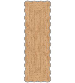 Scallop Runner Rug by Layered Misty Blue Scallop Runner Rug by Layered Misty Blue