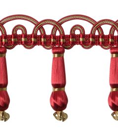 Scarlett Beaded Fringe 85mm 2 Trimming by Houles 9500 Scarlett Beaded Fringe 85mm 2 Trimming by Houles 9500
